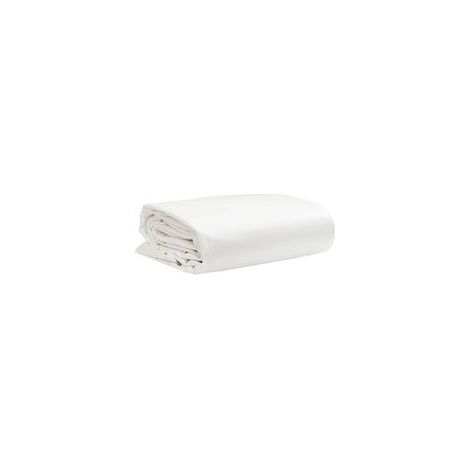 Weiße Plane, 1 x 2,5 m, 650 g/m² - Crezuo (1/5)