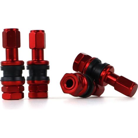 Válvula OMP Rojo Aluminio 4 uds (1/3)