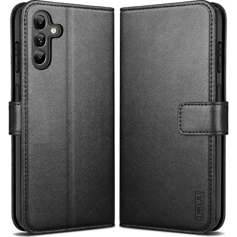 COQUE POUR SAMSUNG GALAXY S22 ULTRA AVEC RABAT NOIR (1/5)