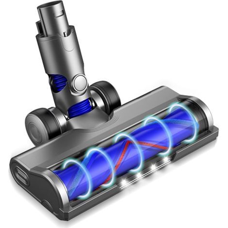 Ersatzdüse für Dyson V6 Staubsauger, V-Roll mit LED, kompatibel mit Schnittstellen A und B, für Teppiche und Hartböden (1/5)