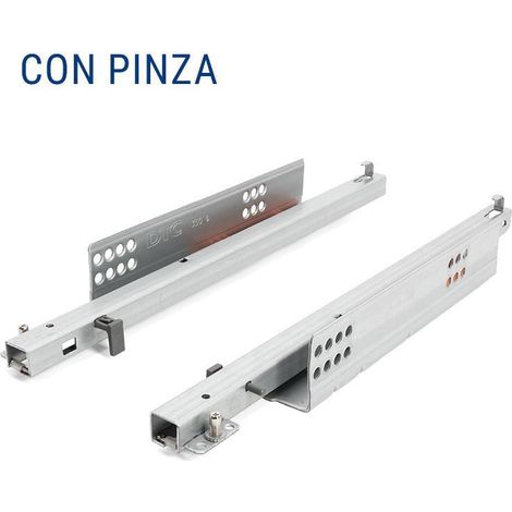 guía oculta tourpush. extracción parcial. sistema push. . regulación vertical + - dtc largo guia largo 350mm largo guia largo 350mm (1/4)