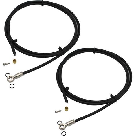 Deux câbles de frein à disque hydrauliques de vélo de 2 mètres, adaptés aux SLX XTR BH90/BH59. (1/5)