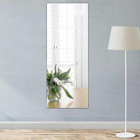 Miroir autocollant 40 x 122 cm miroir adhésif flexible (1/5)