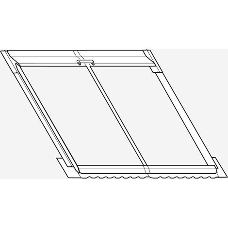 Basis-Zubehör-Set Ausf. 3X1Z-IV-Z WTS-F1 Indach vertikal 3er-Feld Ziegel - 48011100112 von Weishaupt
