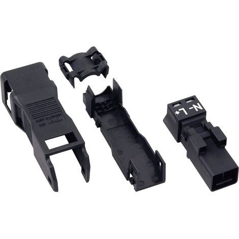 Connecteur d'alimentation série (connecteur réseau) WINSTA MINI WAGO 890-112-1 mâle, droit Nombre total de pôles: 2 16