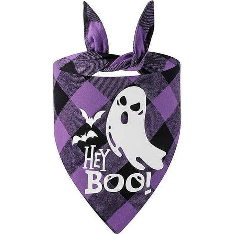 Bandana d'Halloween pour chien, bandana pour chiot, foulard triangulaire, fournitures de fête - Style 2 (1/5)