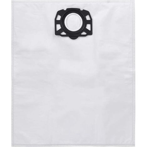 Lot De 15 Sacs Filtrants En Non-Tissé De Rechange Pour Aspirateur Karcher Wd4 Wd5 Wd5 / Premium / Mv4 / Mk5 / Mv6