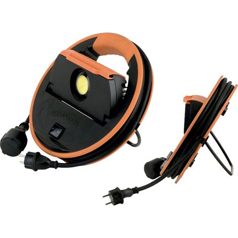 Proyector LED de Trabajo Magnético 50W 6500K IP54 con Cable de 5 m y Toma de Corriente