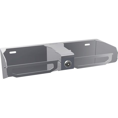 KWC AR WC-Doppelrollenhalter, RODAN, Edst., 335x98x132 mm, Aufputz