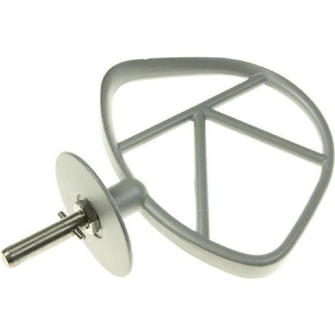 Fouet batteur aluminium avec clips pour Robot multifonction KENWOOD KW712214 (1/3)