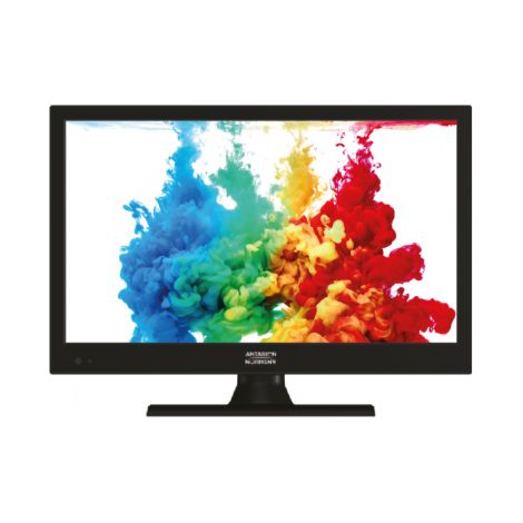 Télévision LED 15.6" Full HD 1920x1080 – Tuner DVB-T2 – Compatible 12/24/220V – Cordon allume-cigare inclus – Antarion