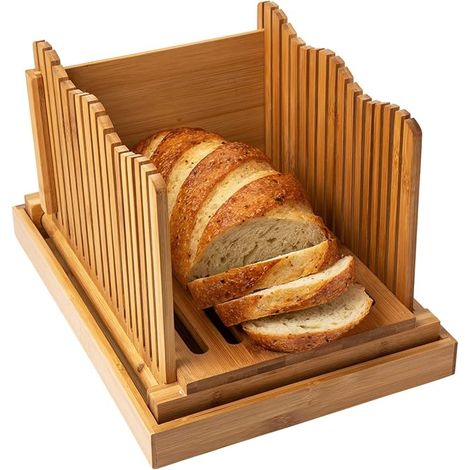 Planche à pain en bambou pour pain maison, fabriquée en bambou et en bois, pour un usage domestique, la cuisson et l'organisation de la cuisine.-AquaForge (1/5)