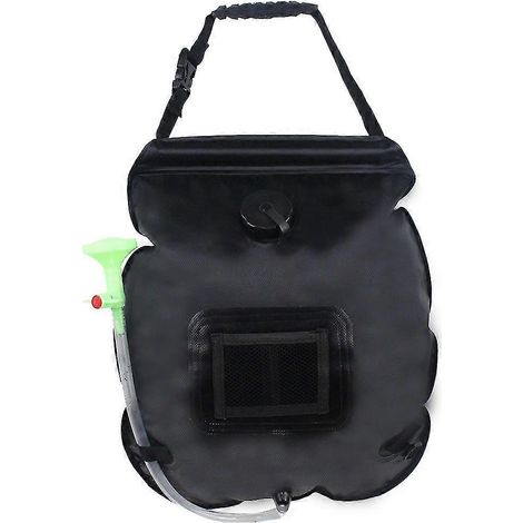 Sac de bain solaire d'extérieur, sac de stockage d'eau pour le bain en camping, sac de douche portable 20 l (1/5)