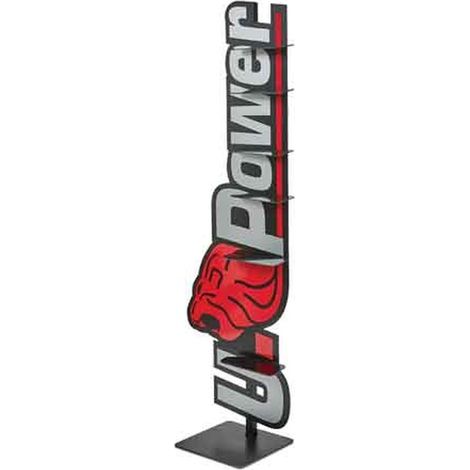 ESPOSITORE DA TERRA PER SCARPE VUOTO UPOWER 6 Posti - 45x35x160h cm