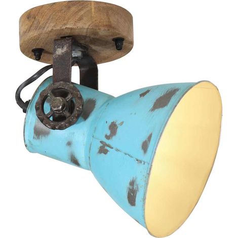 Wandleuchte 25 W Blau 11,5x11,5x25 cm E27