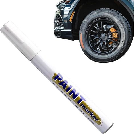 Stylo de retouche de peinture pour voiture, marqueur anti-rayures, kit d'applicateurs résistants aux intempéries, restauration des éraflures sur tous types de véhicules, polissage extérieur (1/5)