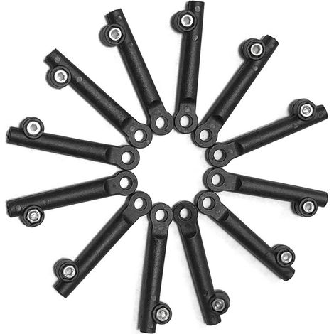 Extension de Support de Garde-Boue de Vélo Manchon Réglable pour Tringle de 4mm Accessoires de Fixation de Garde-Boue pour Bicyclette 20 24 26 Pouces Lot de 12 (1/5)