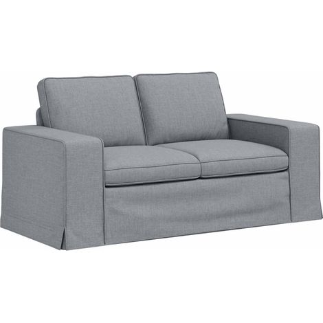 Canapé Gris clair 162 x 80 x 82 cm tissu (1/5)