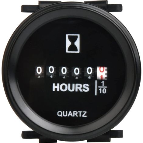 Rond Mécanique Jauge de Compteur d’Heures,Compteur Heure (1/5)