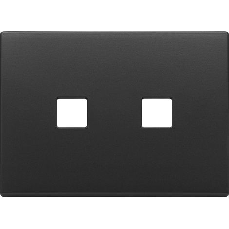 VIMAR - 22683.2.03 Plaque plate 3 m x 2, gris anthracite