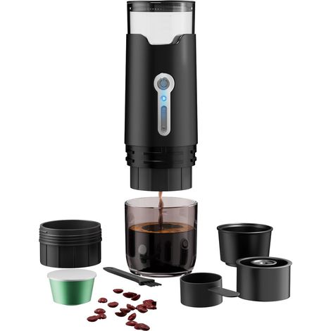 caffettiera e macchina per il caffè per l'auto. Macchina per il caffè, macchina per il caffè per il campeggio, in roulotte, durante le escursioni e in ufficio - no (1/5)