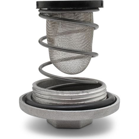 cap of drain with seal strainer spring for scooter 50cc GY6 4T 139QMB Baotian BT49QT, Kymco Agility, Dink, People, Super 8, Vitality, Peugeot Kisbee, Speedfight 3-4, Tweet, V-Clic (1/5)