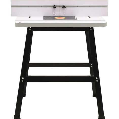 Table de toupie acier et MDF 81x61x88 cm (1/5)