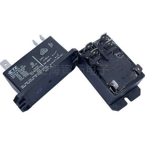TE/Tyco T92S7A22-24 24VAC 30A 6-pin high power relay for air conditioners and refrigerators.