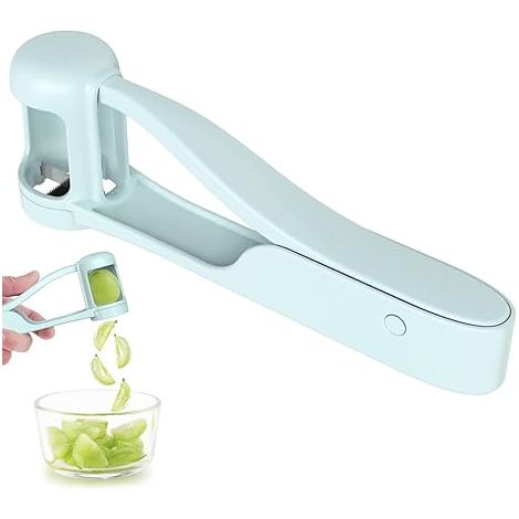 Coupe-raisins pour bébés et jeunes enfants, coupe-raisins, coupe-cerises, coupe-fraises (bleu)