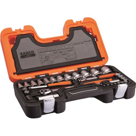 LLAVE VASO JGO 56 PZ+CARRACA