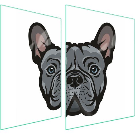 PLACA PROTECTORA DE VIDRIO PARA ESTUFA 70x52 PERRO (1/5)