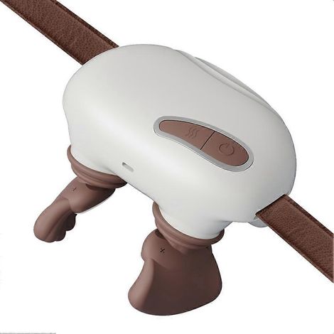 Appareil de massage électrique pour la nuque et les épaules avec fonction pétrissage, masseur dorsal chauffant, coussin de massage pour la nuque, la taille, les jambes et les muscles du corps - JBMEDI (1/4)