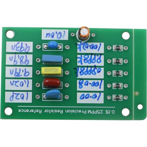 Plaque de référence de Remplacement pour Carte de capacité de résistance 0,1% 25 ppm pour systèmes de Test automatisés Ad584 LM399 (1/5)