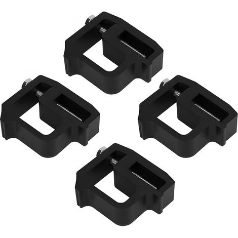 4 Pieces Camping-Car Pince De Rechange, Pince De Montage Rechange Camion, Clip Montage Capuchon Camions, Pinces Montage Camion Pince Camping-Car, Car Pinces De Rechange Pour Camion(Noir)