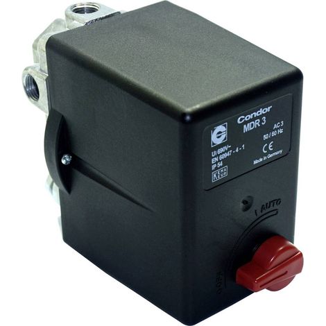 Aerotec Interruttore a pressione pneumatica 400 V 4-6,3 A