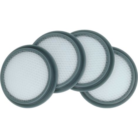 vhbw 4x Filtro premotor reemplaza Hoover S119, 35601675 para aspirador de colchones, aspiradora - Filtro protector motor, lavable