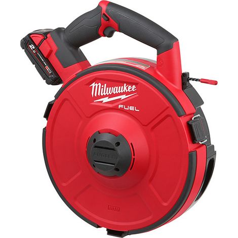 Legrand – Tire-fil électrique 18V M18 FUEL – Longueur 72 m – Moteur sans charbon POWERSTATE – Système AUTO-RUN – Avec 2 batteries 2Ah et chargeur