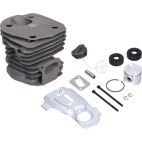 Kit de réfection haut moteur avec joint d'huile pour piston et cylindre de 44 mm (référence 503869971) pour tronçonneuse Husqvarna 340, 345 et 350. (1/5)