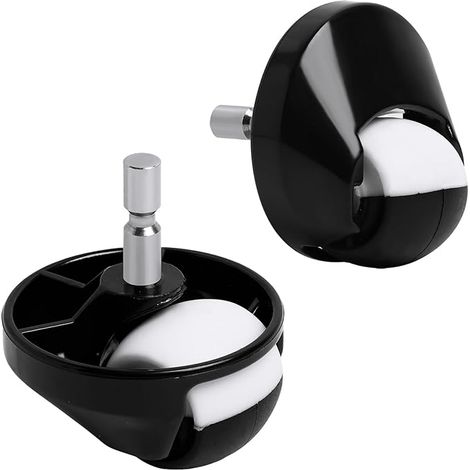 2 Pièces Roue de Roulette de Remplacement pour l'assemblage de Roulettes pour Aspirateur 500 600 700 800 900 series 560 620 650 770 780 880 980 960,Roues de Remplacement pour Aspirateurs Robot (1/5)