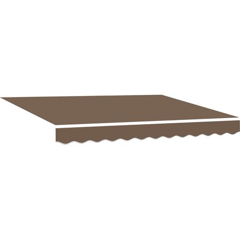 Maison Exclusive - Telo di ricambio per tenda da sole Beige 280 x 245 cm (1/5)