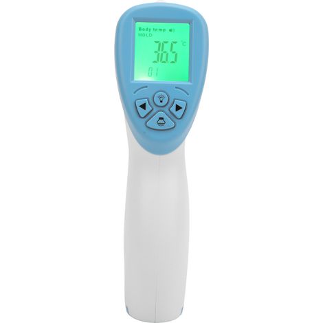 Thermomètre frontal infrarouge numérique sans contact à piles (1/5)