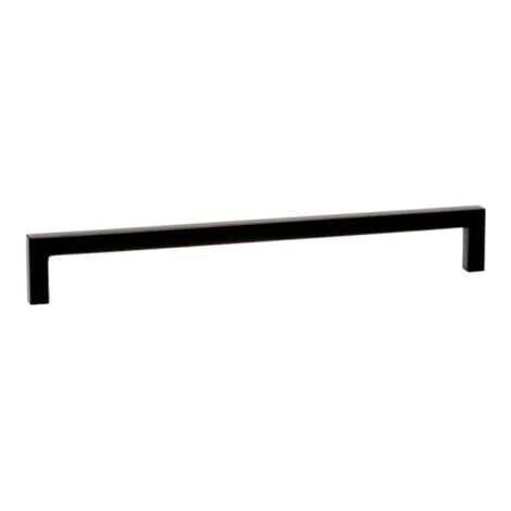 x Möbelgriff, mattschwarz – Lochabstand: 160 mm – Länge: 169 mm