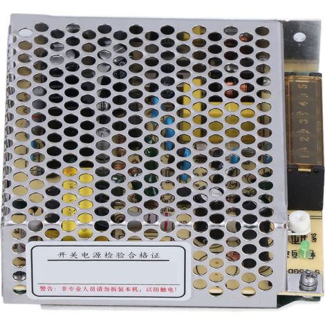 Alimentation à découpage 12V 2.1A en alliage d'aluminium pour conversion 110V/220V - S-25-12 (1/5)