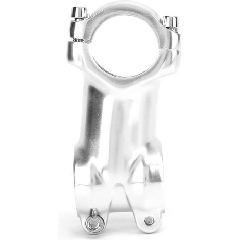 Potence de vélo MEIJUN 31,8 mm en alliage d'aluminium argenté pour vélos de route (1/5)