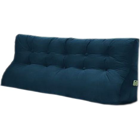 Marineblaues Samtkissen, 200 cm (1/5)