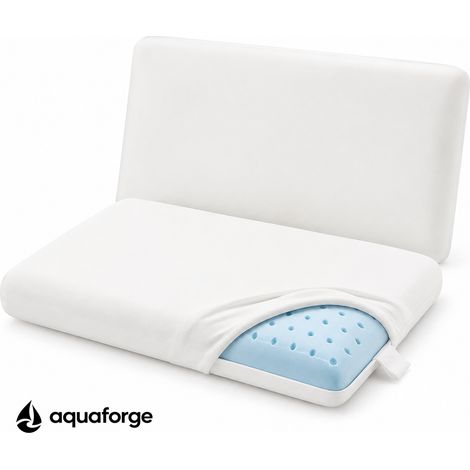 Almofada Cervical Ergonómica Espuma Viscoelástica 70 x 42 cm (1/4)