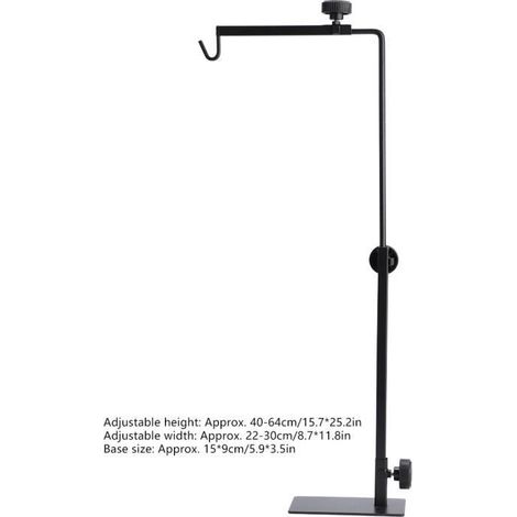 SURENHAP Support de phare d\'atterrissage Support de Lampe de Lumière d\'éclairage Réglable pour Animaux de animalerie chauffage (1/4)