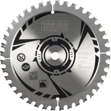 RYOBI Lame pour scie circulaire - CSB150T40 - One+ - 150 mm - 40 dents