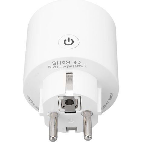 Intelligente WLAN-Steckdose mit Zeitschaltuhr für Smart Home, EU-Stecker, 250 V (1/5)