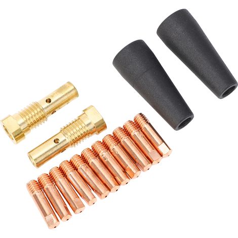 Kit de 15 buses à fil fourré sans gaz K3493-1 avec électrode de 1 mm (0,039 po) pour équipement de soudage MIG FC90/80GL (1/5)